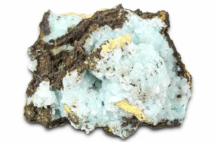 Powder Blue Hemimorphite Formation - Mine, Arizona #361609